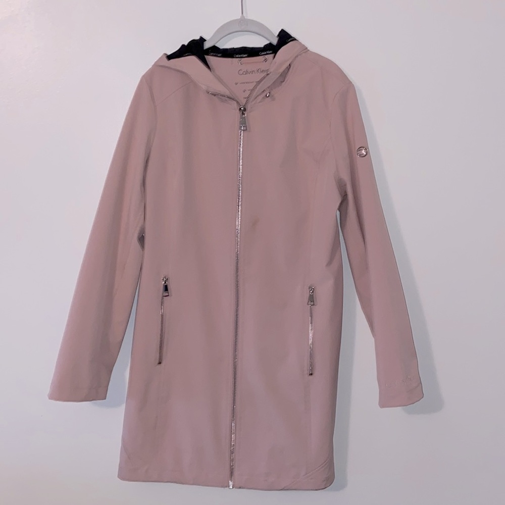 Calvin Klein rain jacket size Large